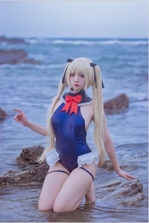 二佐Nisa NO.133 碧蓝玛丽罗斯泳装 [13P
