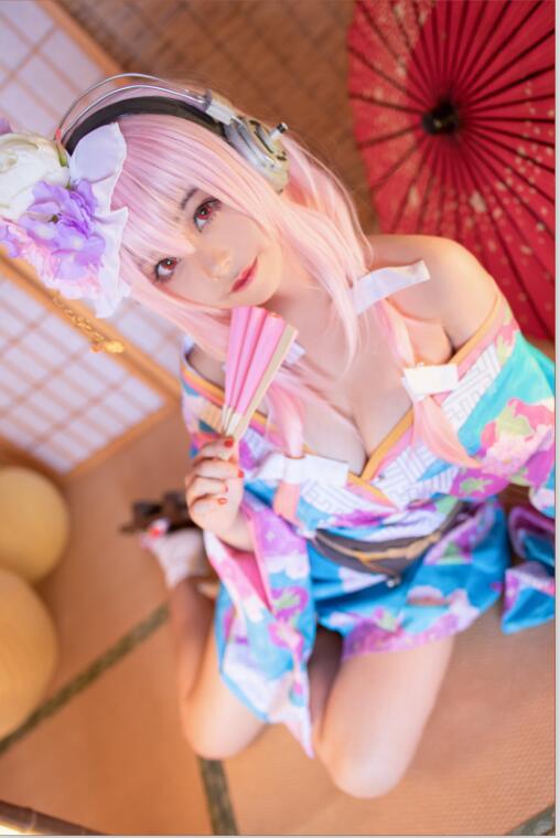 蜜汁猫裘 NO.019 索尼子和服 [19P