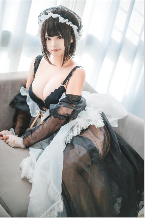 蜜汁猫裘 NO.021 透明女仆 [30P