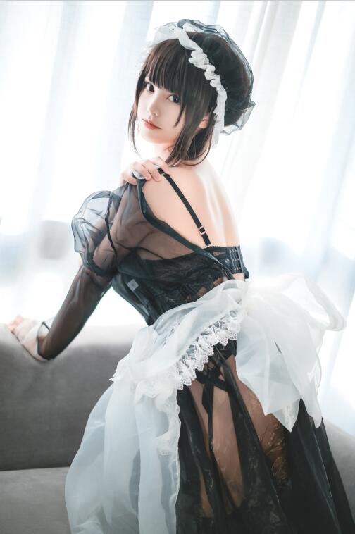 蜜汁猫裘 NO.021 透明女仆 [30P