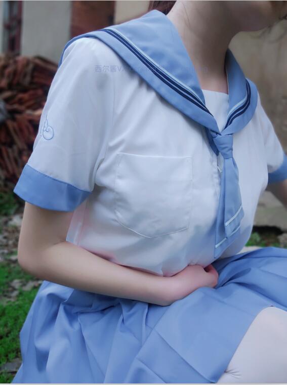 西尔酱 - NO.23 青草水手服7 [74P1V