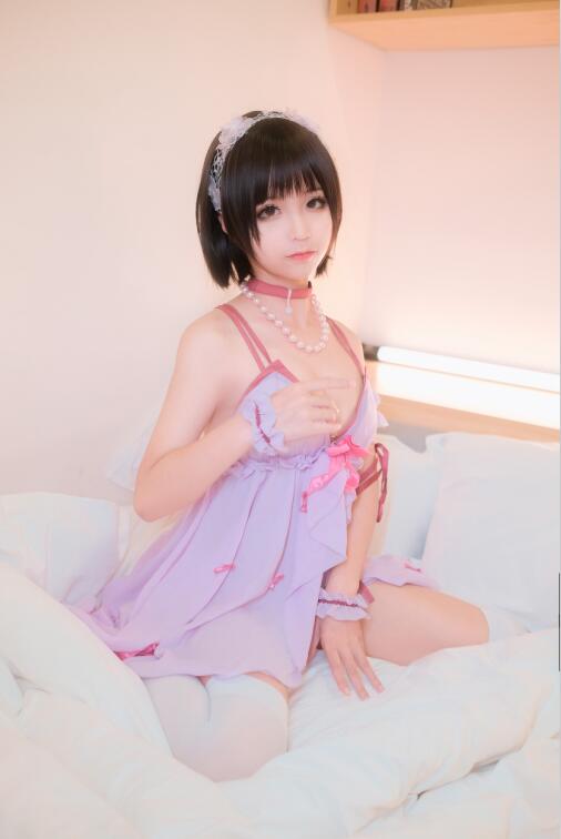 蠢沫沫 - NO.022 加藤惠睡衣 44P