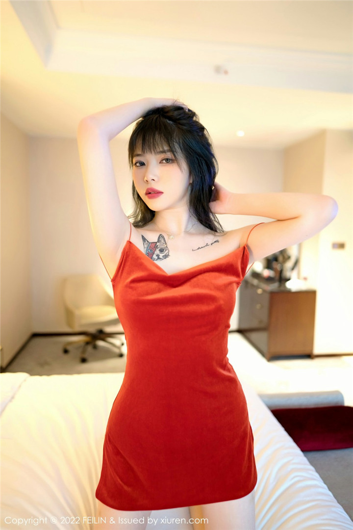 [FEILIN嗲囡囡] 2022.03.23 VOL.436 Arude薇薇 性感写真 [44+1P]