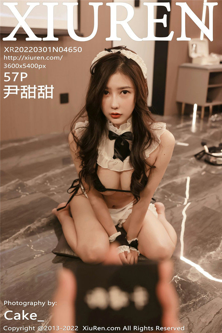 [XiuRen秀人网] 2022.03.01 No.4650 尹甜甜 性感写真 [57+1P]