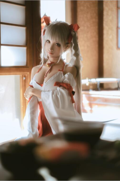 蠢沫沫 - NO.131 可畏-巫女 [55P