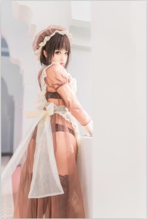 蠢沫沫 - NO.171 沫沫真爱版 纱-室外女仆 [40P