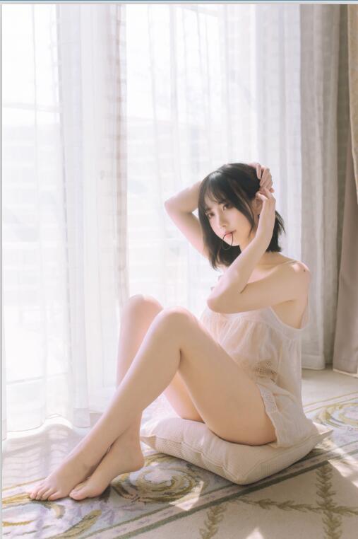 念雪ww – NO.15 白色吊带 55p