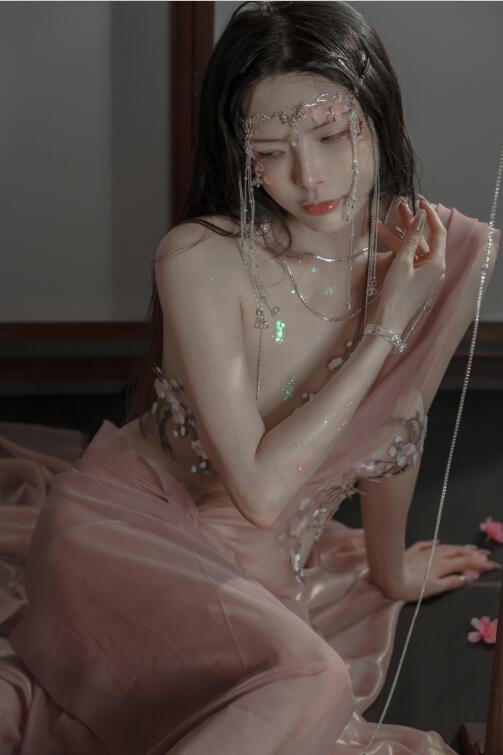 秋和柯基 – NO.62 粉 桃花神 [34P1V