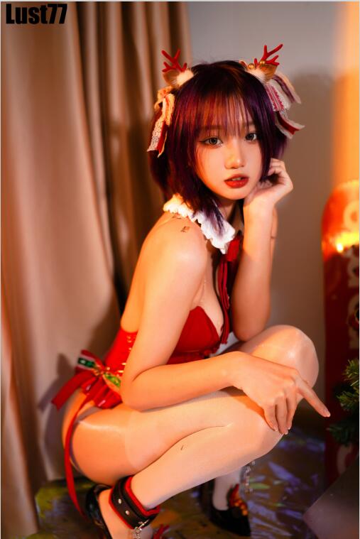 柒柒要乖哦 – NO.012 2021圣诞2 [58P1V