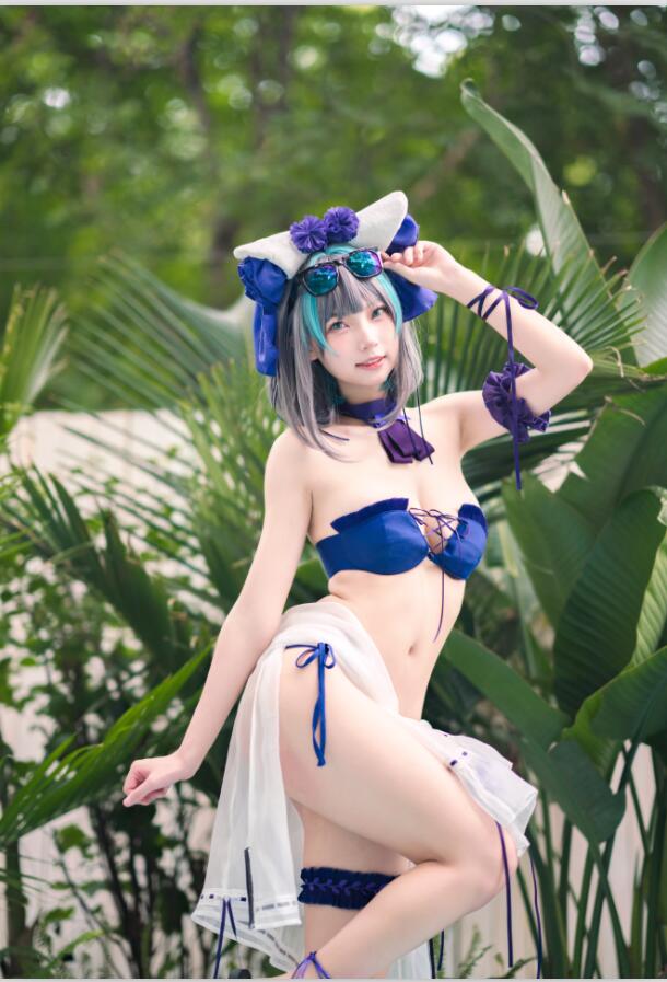 橙喵 – NO.007 柴郡COS 着水 [16P