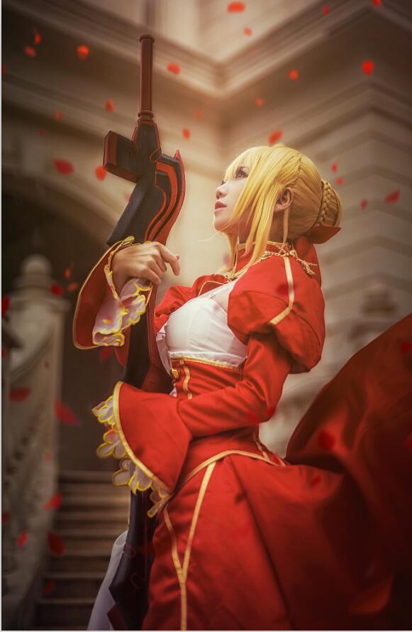 楚楚子w - NO.06 COS-FATEGRAND ORDER COS红 SABER尼禄克劳狄乌斯 10P