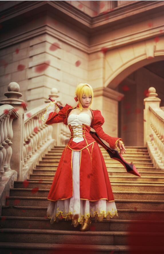 楚楚子w - NO.06 COS-FATEGRAND ORDER COS红 SABER尼禄克劳狄乌斯 10P