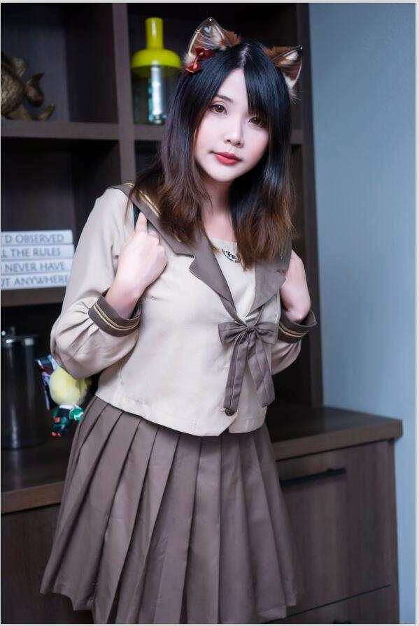 Hana Bunny NO.097 Kitty School Girl [13P