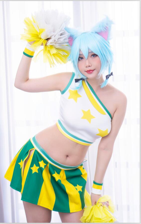 Hana Bunny NO.198 Sinon Cheerleader [9P