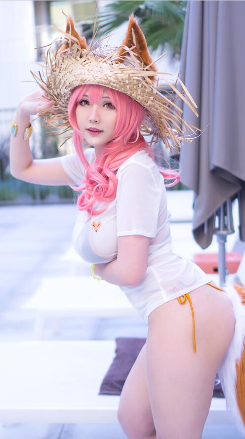 Hana Bunny NO.218 Tamamo swimsuit [10P
