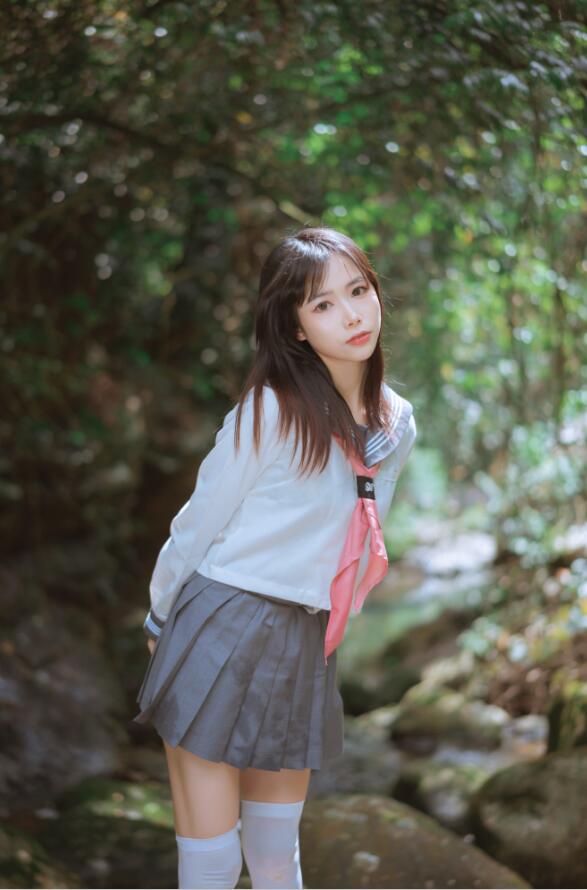 萌芽儿o0 - NO.020 &请叫我若生 小溪JK百合 [93P