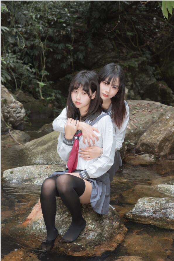 萌芽儿o0 - NO.020 &请叫我若生 小溪JK百合 [93P