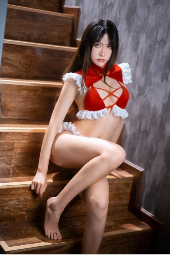 阮邑_Fairy - NO.10 大象 红色  [30P
