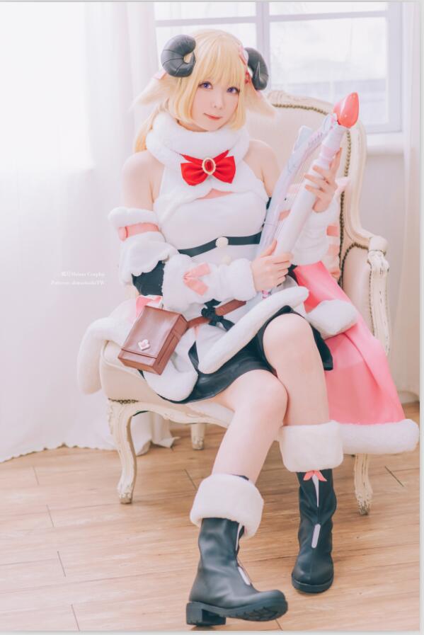 霜月shimo - NO.52 Hololive 角卷綿芽 [13P