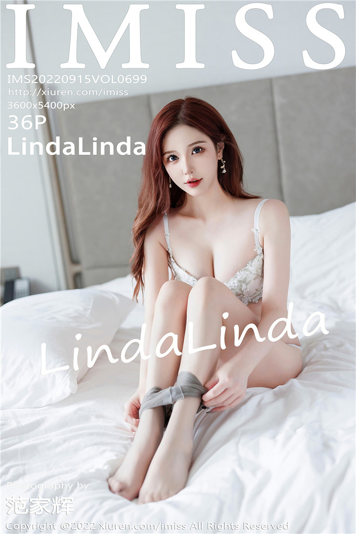 [IMISS爱蜜社] 2022.09.15 VOL.699 LindaLinda 性感暖色连衣裙[36+1P]