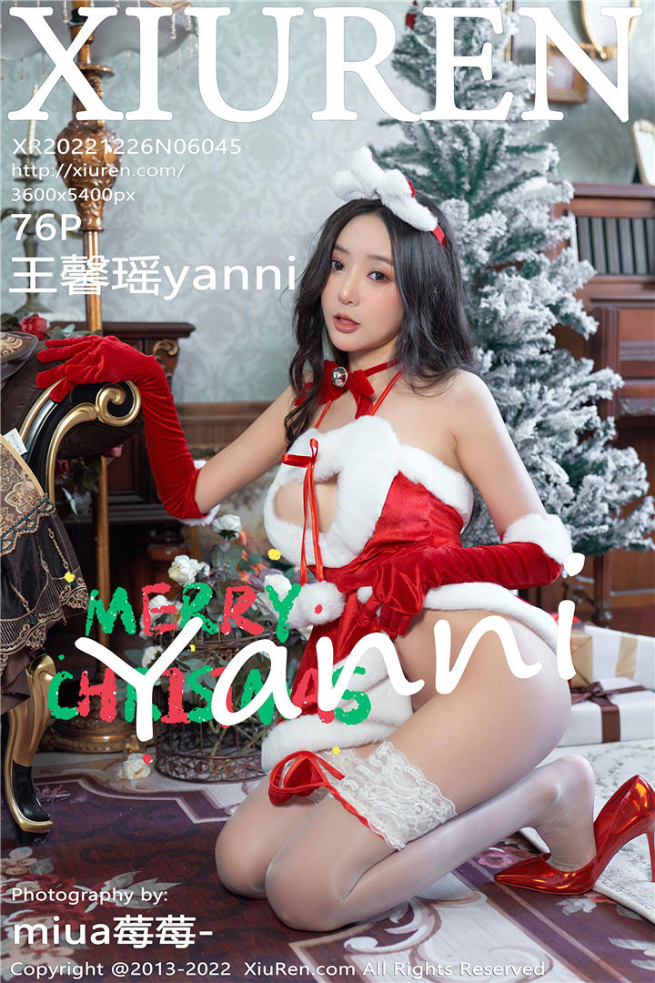 [XiuRen秀人网] 2022.12.26 No.6045 王馨瑶yanni 圣诞主题拍摄[76+1P]