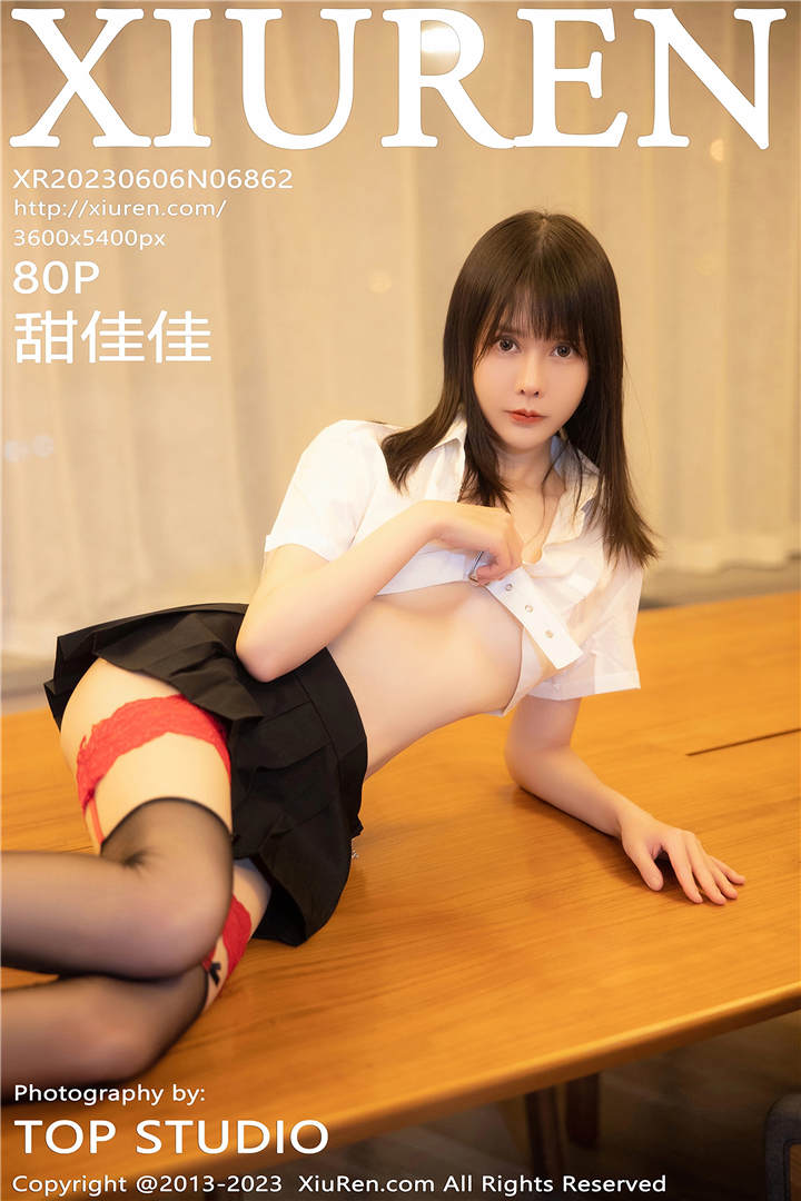 [XiuRen秀人网] 2023.06.06 No.6862 甜佳佳 性感魅惑黑丝[80+1P]