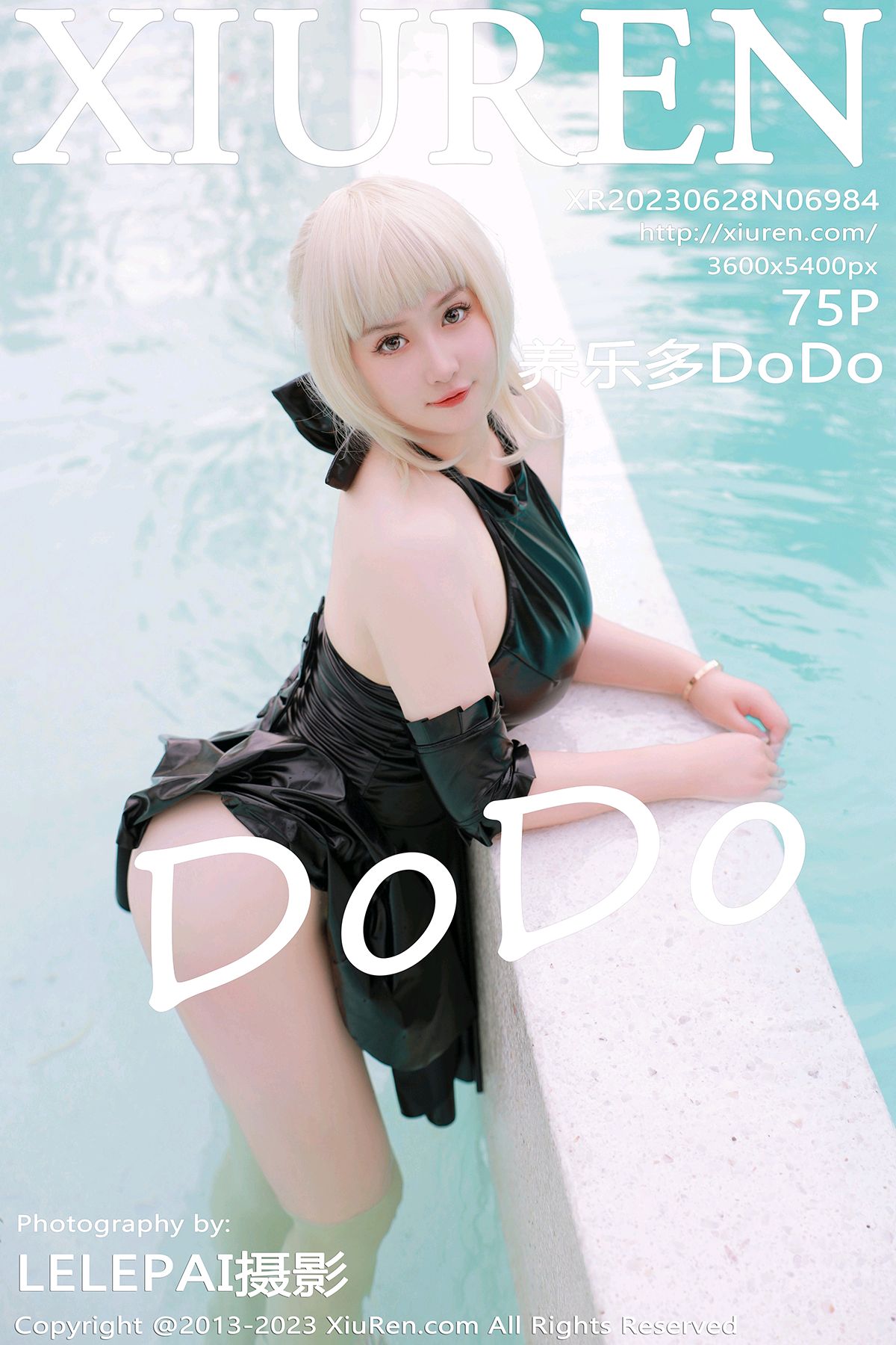 [XiuRen秀人网] 2023.06.28 No.6984 养乐多DoDo 性感黑色COSPLAY装扮[75+1P]